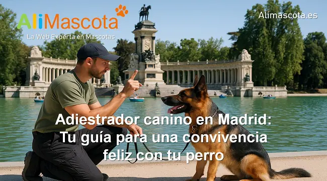 adiestrador canino en Madrid